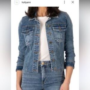 Kut from the Cloth Kate Classic Blue Denim Women's Jacket M